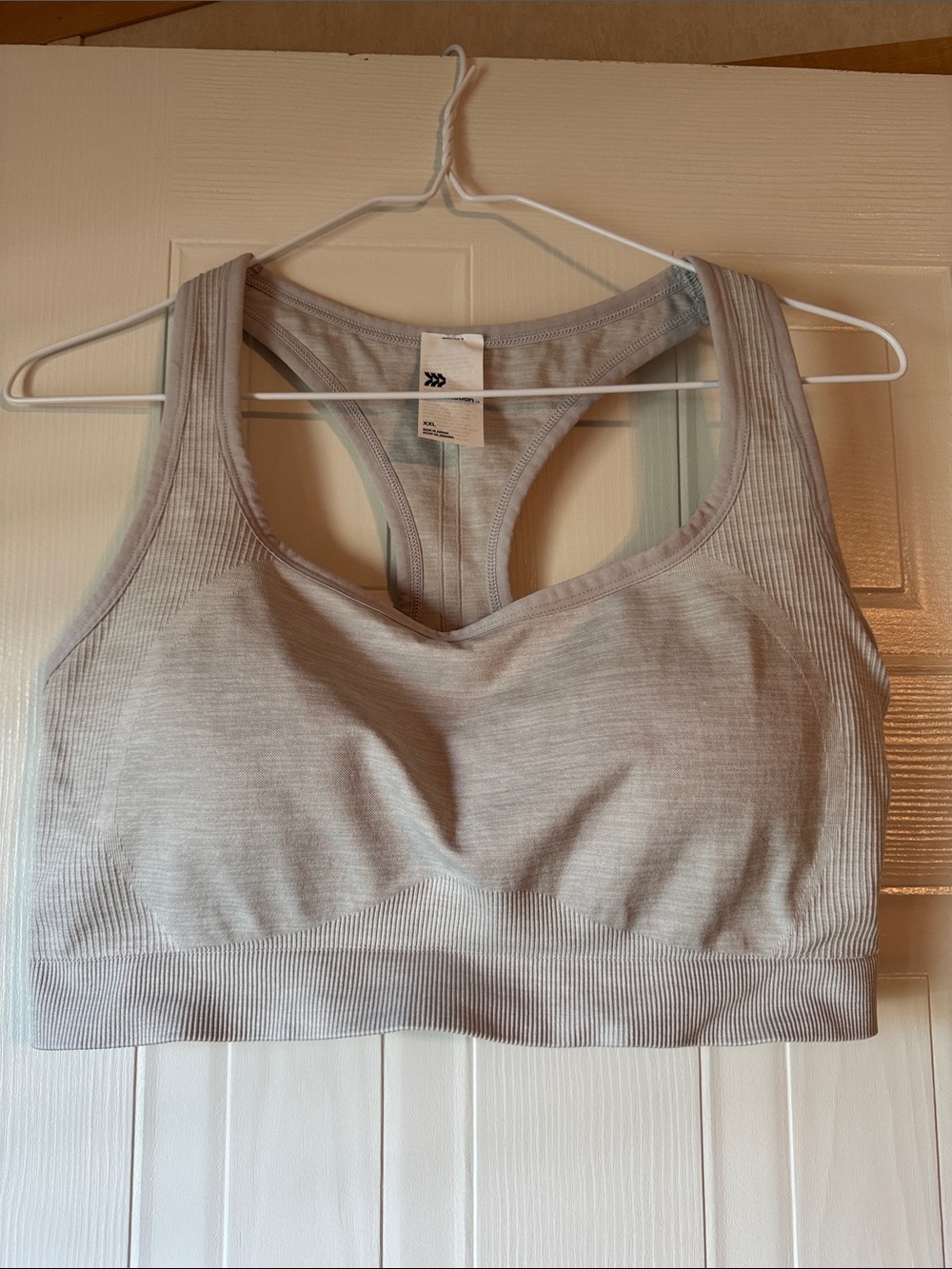 all in motion Seamless Racerback Sports Bra - Light Gray